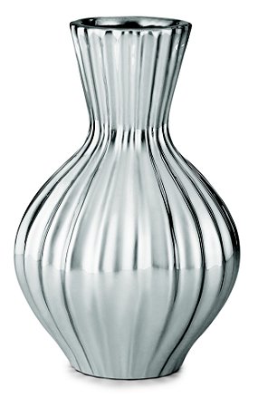 VASO PRATA EM CERAMICA