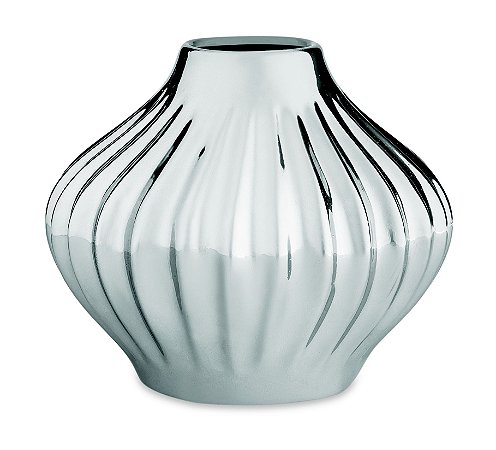 VASO PRATA EM CERAMICA