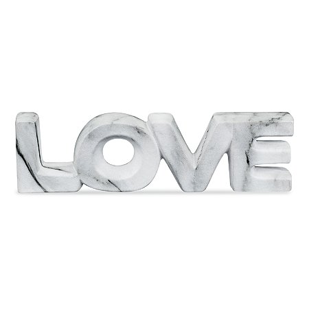 LOVE MARMORE EM CERAMICA