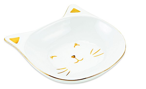MINI PRATO GATO EM CERAMICA