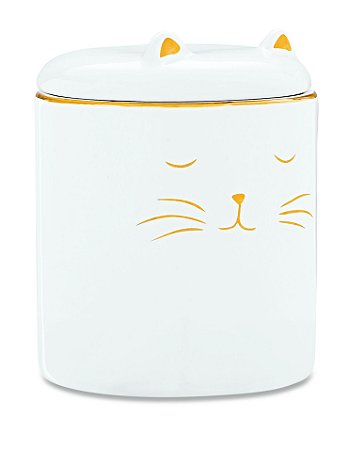 POTE GATO EM CERAMICA