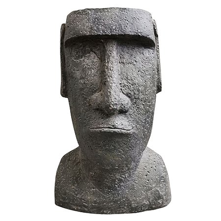 PECA DECORATIVA DE RESINA COM BASE 16CM X 6CM X 28CM