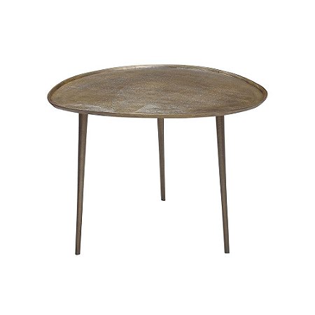 MESA LATERAL DE ALUMINIO BRONZE ENVELHECIDO