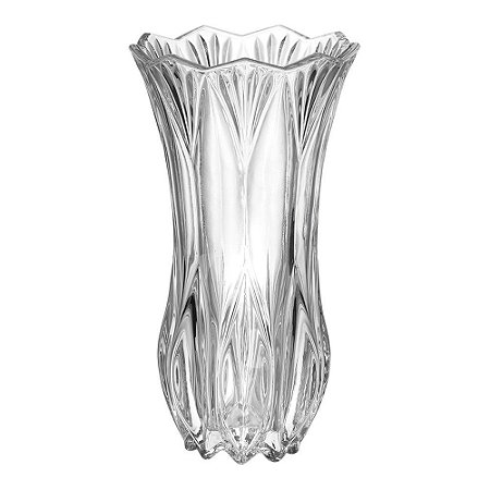 VASO DECORATIVO DE VIDRO 10CM X 19CM
