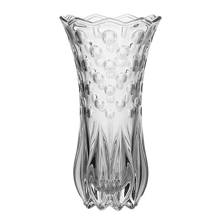 VASO DECORATIVO DE VIDRO 10CM X 19CM