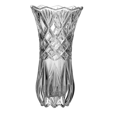 VASO DECORATIVO DE VIDRO 10CM X 19CM