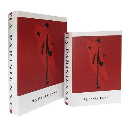 CJ. DE CAIXAS LIVRO LA PARISIENSE - 2PS