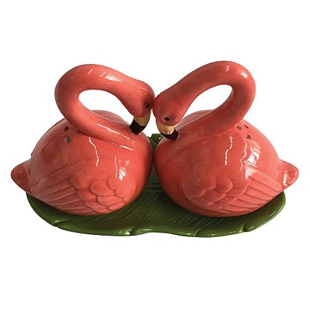 CJ. DE SALEIRO E PIMENTEIRO CERAMICA - FLAMINGOS