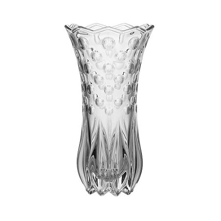 VASO DECORATIVO DE VIDRO 12,7CM X 23,3CM