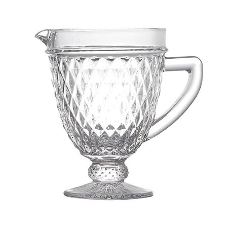 JARRA DE VIDRO TRANSPARENTE 14CM X 20CM  1L