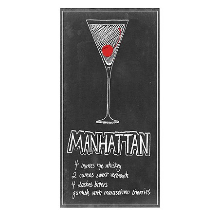 TELA DE METAL MANHATTAN 30CM X 60CM X 0,7CM