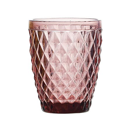 CJ DE COPOS DE VIDRO MARSALA  6 PCS 8CM X 10CM  256ML