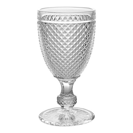 CONJ. DE TACAS PARA AGUA BICO DE JACA DE VIDRO TRANSPARENTE