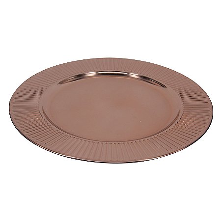 SOUSPLAT DE PLASTICO ROSE 33CM X 2CM