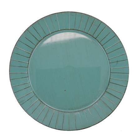 SOUPLATS EM PLASTICO VERDE 33CM X 2CM