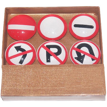 CJ DE PESOS PARA PAPEL - 6 PCS - 12 CM