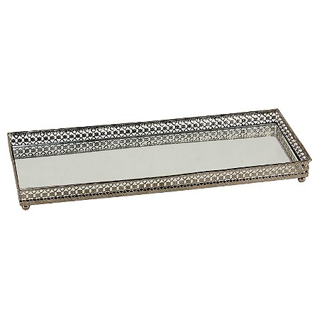 BANDEJA DE FERRO - 30X11 CM