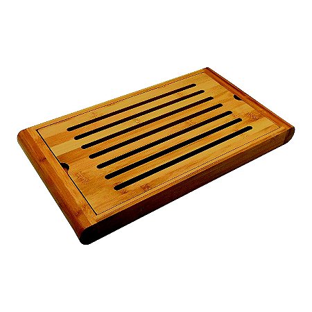 TABUA DE BAMBU PARA PAO 36CM X 20,5CM X 3,2CM