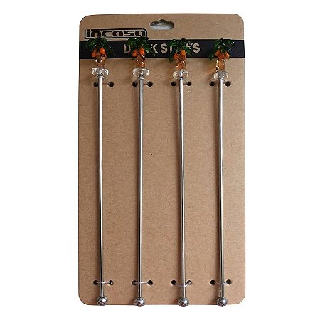 CJ DE GARFOS PARA PETISCO  4 PCS 20CM X 2CM X 1CM