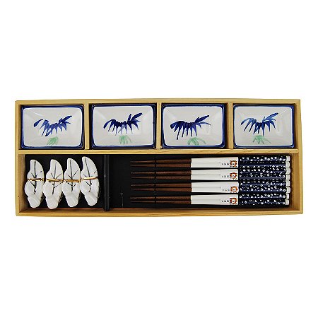 KIT DE COMIDA JAPONESA P 4 PESOAS 41CM X 15,8CM X 3,5CM