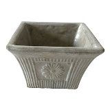 CACHEPOT DE CIMENTO 16,5CM X 16,5CM X 11CM