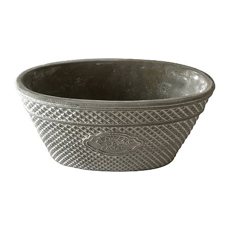 CACHEPOT DE CIMENTO 20,5CM X 11CM X 10CM