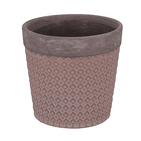 CACHEPOT DE CERAMICA 14CM X 13CM