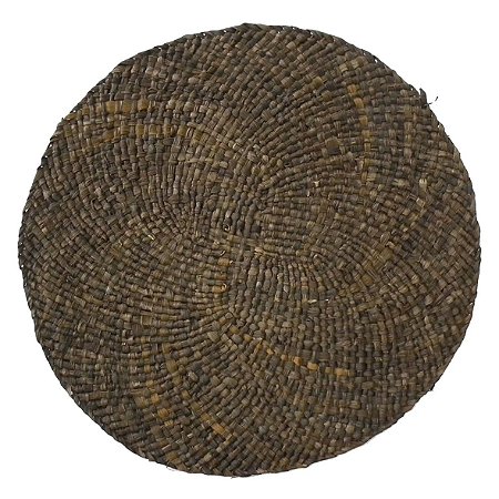 SOUSPLAT DE FIBRA NATURAL MARROM 38CM X 38CM X 0,2CM