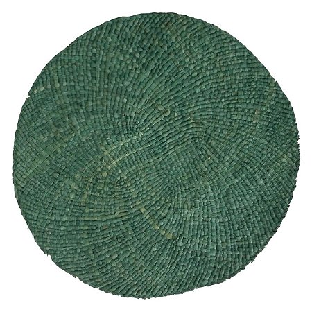 SOUSPLAT DE FIBRA NATURAL TURQUESA 38CM X 38CM X 0,2CM