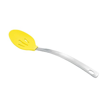 ESCUMADEIRA DE SILICONE AMARELA