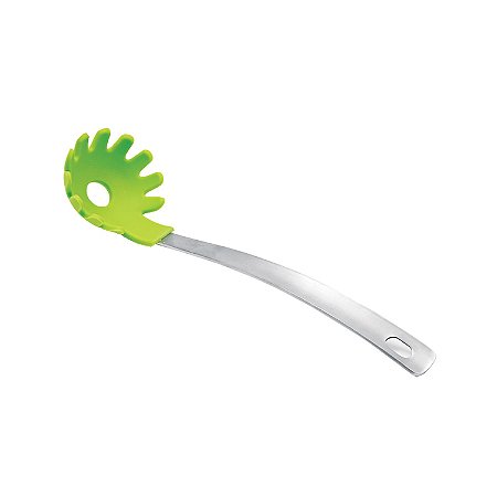 PEGADOR DE MACARRAO DE SILICONE VERDE