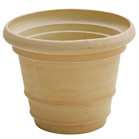 VASO DE FIBER CLAY MARFIM