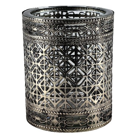 CASTICAL DE VIDRO E METAL 12CM X 15CM