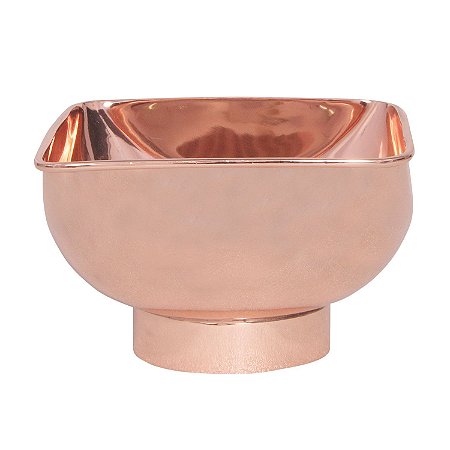 BOWL EM COBRE  12CM X 12CM X 8,5CM