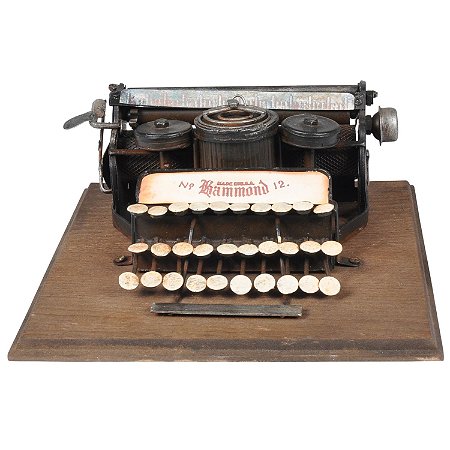 MINIATURA MAQUINA DE ESCREVER 20 CM