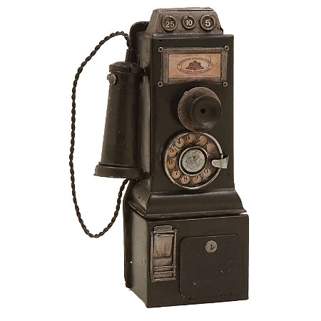 TELEFONE  DE METAL