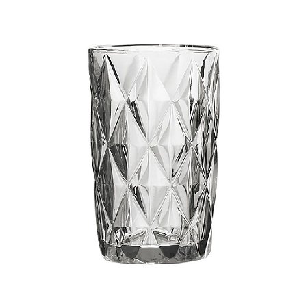 CJ DE COPOS DE VIDRO TRANSPARENTE  6 PCS 8CM X 12,8CM  340ML