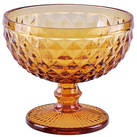 CJ DE 6 BOWLS - AMBAR - 8X10 CM