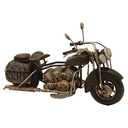 MOTOCICLETA DE  METAL