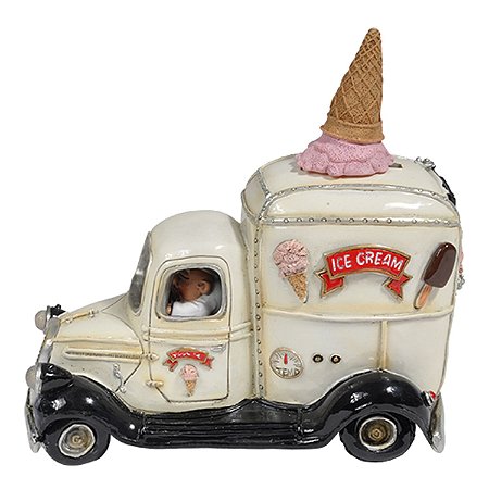 MINI CARICATURA CARRO DE SORVETE COM ABRIDOR