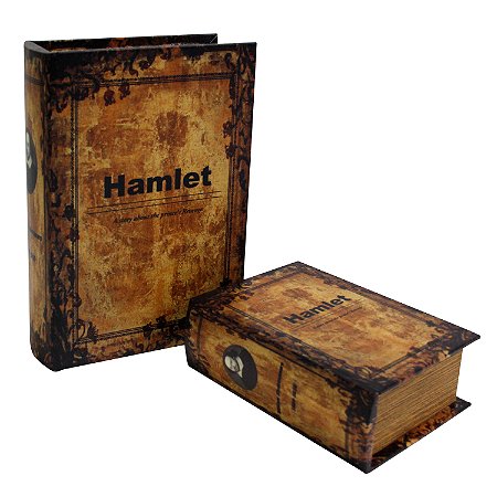 CJ DE CAIXAS LIVRO  2PCS G19CM X 8CM X 27CM  P14CM X 6,2CM X