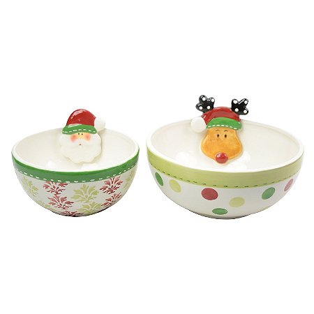 ENFEITE DE NATAL - CJ 2 PCS