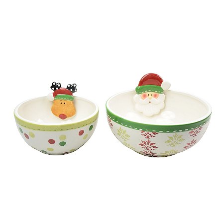 ENFEITE DE NATAL - CJ 2 PCS