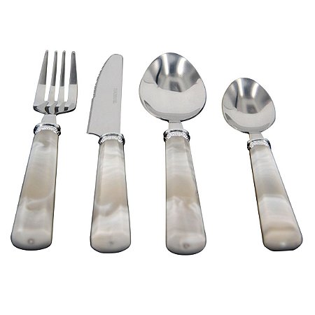 CJ DE TALHERES  24PCS COELHER19,1 X 4CM  GARFO19,6 X 2,5CM