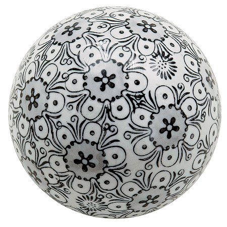 CJ DE BOLAS DECORATIVA DE CERAMICA - 4PCS