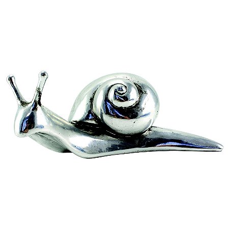 CARACOL DECORATIVO PRATEADO