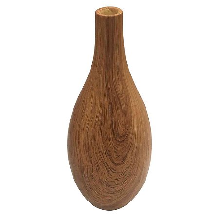 VASO DE CERAMICA ESTILO MADEIRA