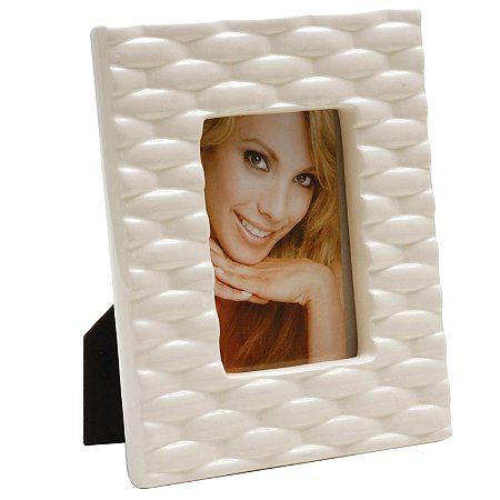 PORTA RETRATO DE PORCELANA FOTO 10X15