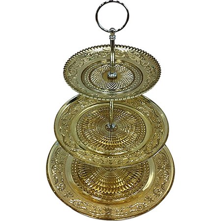 PRATOS PARA DOCES - 3 ANDARES - H 36 CM