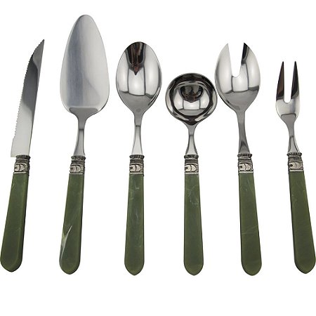 CONJUNTO DE TALHERES PARA SERVIR 6 PEÇAS
